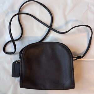 Coach Black Leather Abbie Crossbody Bag